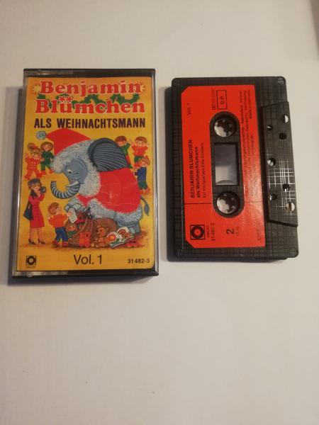 Benjamin Blümchen Sonocord Vol.1 als Weihnachtsmann 5-fach Schwarz geschraubt Schwarz mit Roten Cover 31 482-3